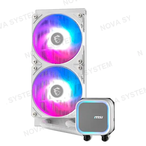 MSI MAG CORELIQUID A13 240 WHITE Refrigerador Líquido 2 Ventiladores