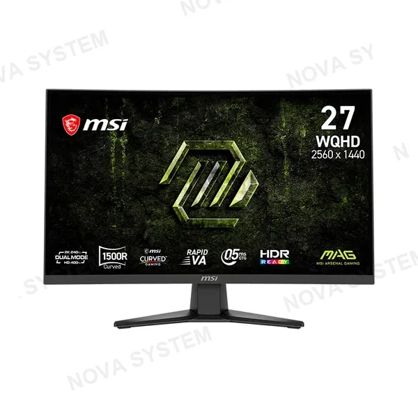 MSI MAG 275CQDF X24 Monitor Gaming 27" Curvo WQHD VA