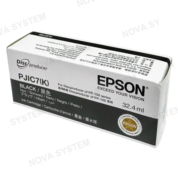 EPSON EPSON C13S020693 Discproducer PJIC7(K) Tinta negra para PP-100