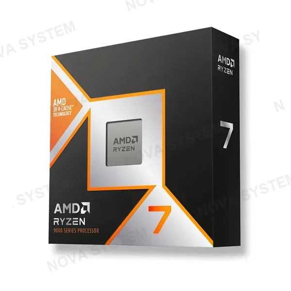 AMD 100-100001973WOF Procesador Ryzen 7-9850X3D 8 Núcleos 5.6GHz