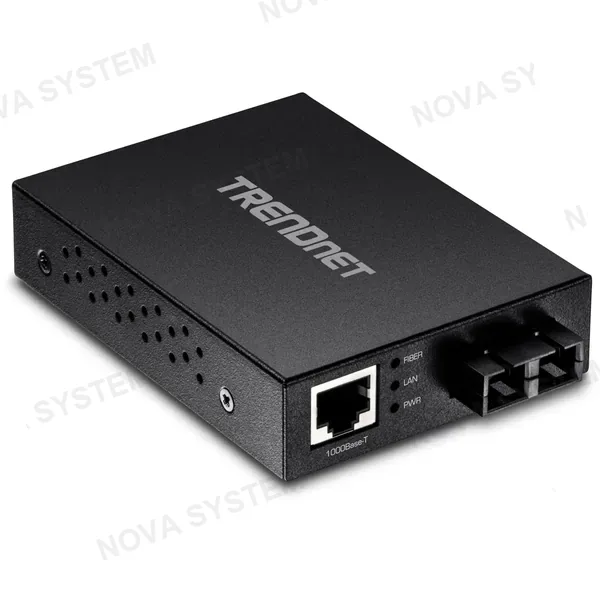 TRENDNET TRENDNET TFC-GMSC Convertidor de Fibra SC Multimodo 1000Base-T a 1000Base-SX