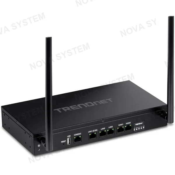 TRENDNET TRENDNET TEW-929DRU Router VPN Gigabit WiFi6 AX1800 Doble Banda