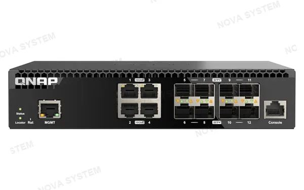 TRENDNET TRENDNET QSW-M3212R-8S4T Switch 8 Puertos SFP+ 10GbE Y 4 Puertos BASE-T 10GbE