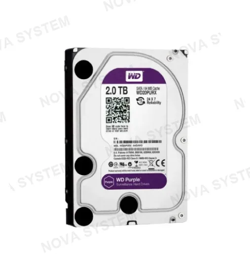 WESTERN DIGITAL WESTERN DIGITAL WD20PURZ PURPLE 2TB Disco Duro 3.5" SATA 5400 RPM