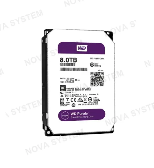 WESTERN DIGITAL WESTERN DIGITAL WD80PURZ PURPLE 8TB Disco Duro 3.5" SATA 5400 RPM