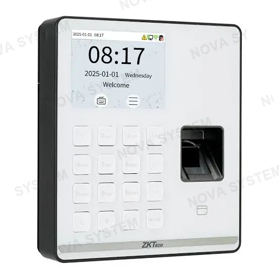 ZKTECO ZKTECO SENSEFP M1 Control de Asistencia Blanco Con Lector de Huella y Tarjeta