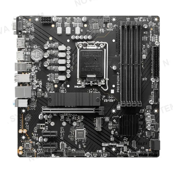 MSI PRO B760M-P Placa Madre INTEL B760 LGA1700