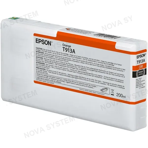EPSON EPSON T913A00 Cartucho de Tinta T913 Naranja para imptresora SureColor P5000