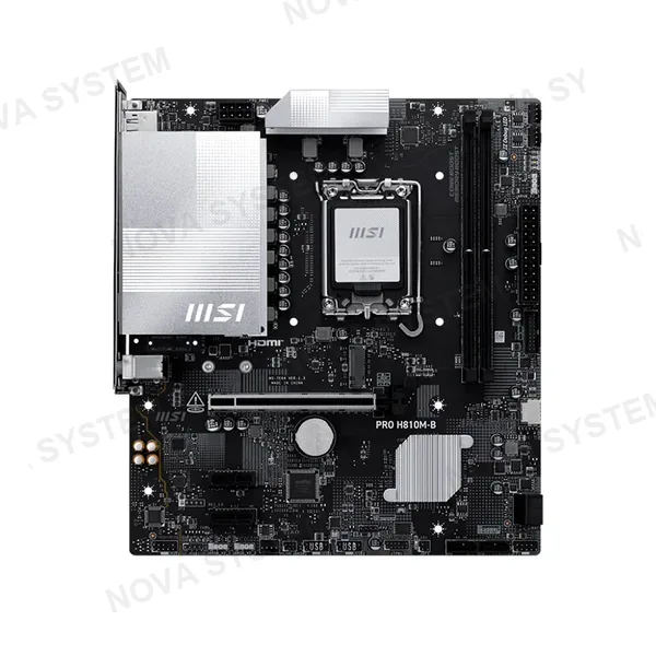 MSI PRO H810M-B Placa Madre Intel H810 LGA1851 mATX