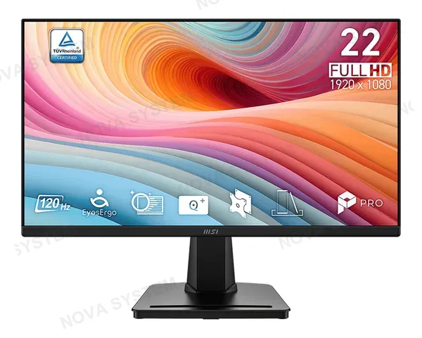 MSI MSI PRO MP225 E12VL Monitor 22" FHD 120Hz