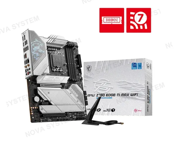 MSI 911-7E25-005 MPG Z790 EDGE TI MAX WIFI Placa Madre Intel Z790 ATX