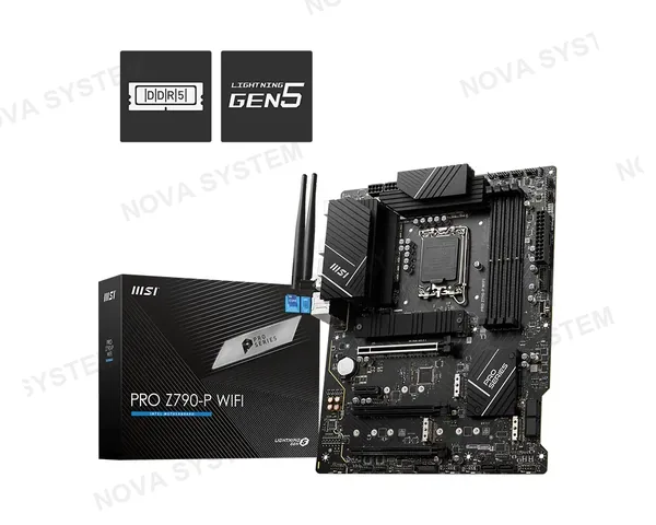 MSI PRO 911-7E06-031 Z790-P WIFI Placa Madre Intel Z790 ATX