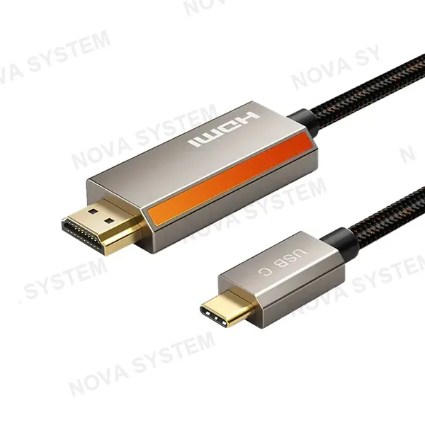 CABLETIME CABLETIME CC15L Cable USB-C Macho a HDMI Macho 8K 60Hz 2m CT-CMHD8K-ZG2