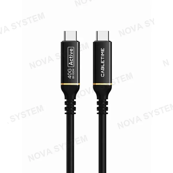 CABLETIME CABLETIME CU43N Cable USB-C 100W 8K USB4 3m CT-AUSB4-AB3