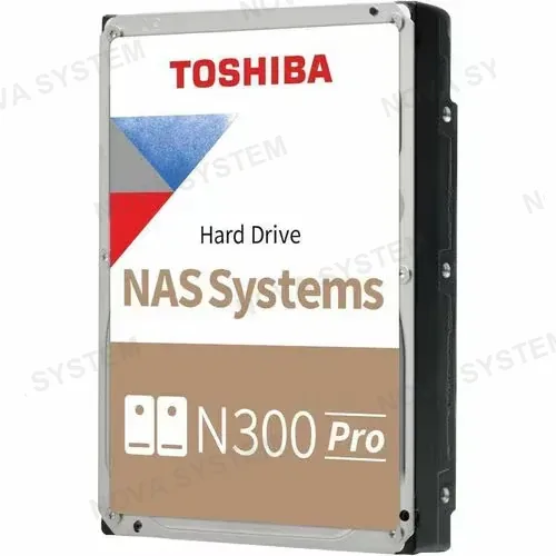 TOSHIBA TOSHIBA N300 Pro Disco Duro 18TB 3.5" SATA 1024MB Cache 7200rpm Para NAS HDWG81JXZSTB