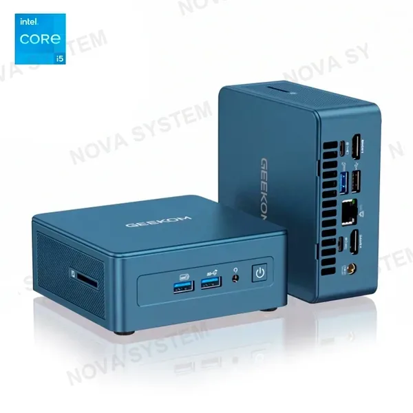 INTEL GEEKOM IT12 Mini PC Intel Core i5-12450H Incluye 16GB RAM DDR4 y 512GB SSD