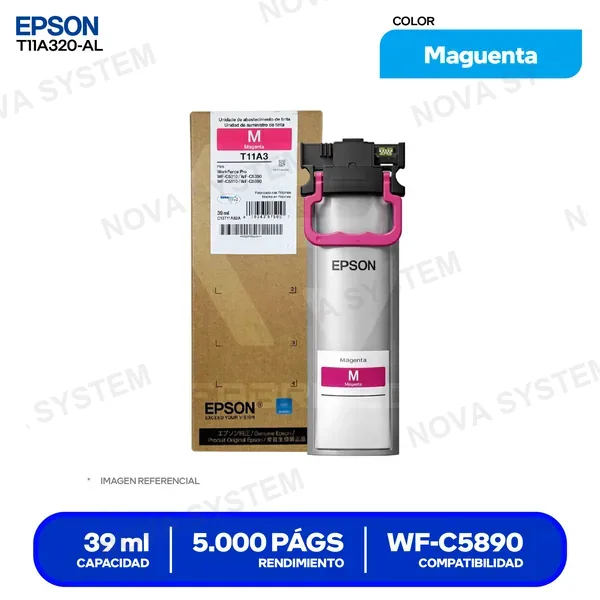 ( T11A320-AL ) TINTA EPSON ( T11A320-AL ) MAGENTA P/WF C5810/C5390/C58...