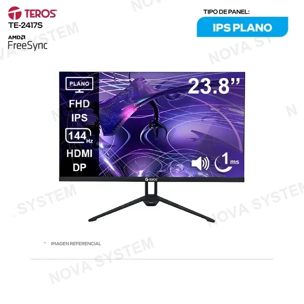 ( TE-2417S ) MONITOR TEROS LED 23.8" IPS FHD ( TE-2417S ) | 1080 -19...