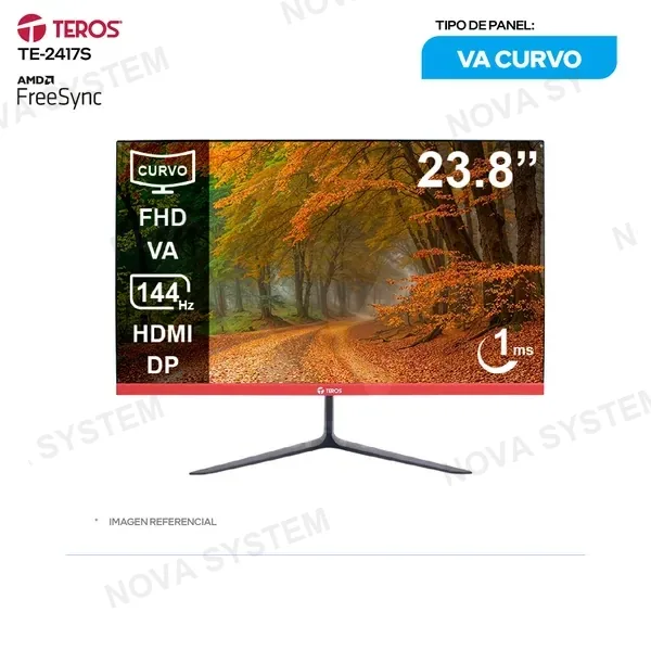 ( TE-2403S ) MONITOR TEROS 23.8" VA ( TE-2403S ) FHD | 144HZ | 1MS...