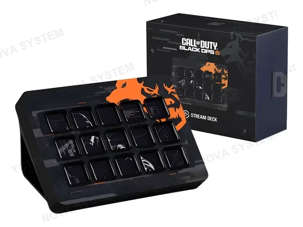 TECLADO PARA STREAM DECK, ELGATO, MK.2 CALL OF DUTY 15 TECLAS LCD PERSONALIZABLES (10GBA9901-COD24003)