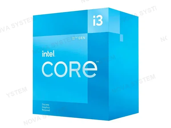 PROCESADOR INTEL CORE I3 12100 3.3GHZ HASTA 4.3GHZ 12MB (BX8071512100) LGA 1700, 4 NUCLEOS, C/ GRAFICA UHD 730