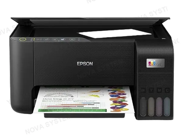 IMPRESORA EPSON MULTIFUNCIONAL ECOTANK L3250, C/ TANQUE INALAMBRICO IMPRIME ESCANEA FOTOCOPIA (C11CJ67301)