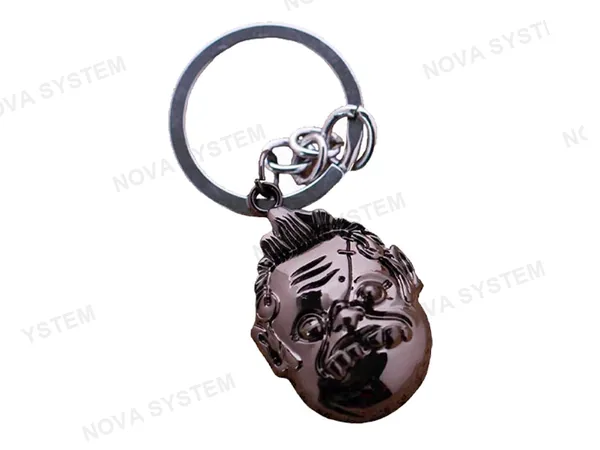 LLAVERO DOTA BUTCHER PUDGE, COLOR NEGRO, FORMA CILINDRICA, 2 MOD ( BUTCHER PUDGE )