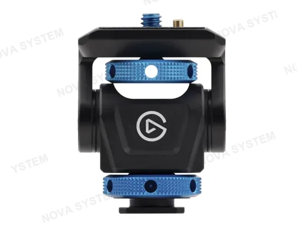 SOPORTE PREMIUM PARA EQUIPOS AUDIOVISUALES EL GATO COLD SHOE, GIRA 360° Y SE INCLINA 180° (10AAR9901)
