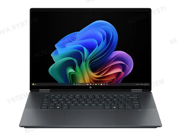 LAPTOP HP CORE ULTRA 7-256V OMNIBOOK X FLIP 16-AS0023DX (B5UH1UA#ABA) PANTALLA 16 2K TÁCTIL, RAM 16GB, SSD 1TB, WIN11, ECLIPSE GRAY