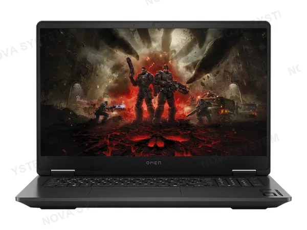 LAPTOP HP RYZEN AI 7 350 OMEN 17-DB1001LA (CW4E3LA#ABM) RAM 16GB, SSD 1TB, RTX 5050 8GB, PANTALLA 17.3 FHD IPS 144HZ, FREEDOS, SHADOW BLACK, ESP RGB