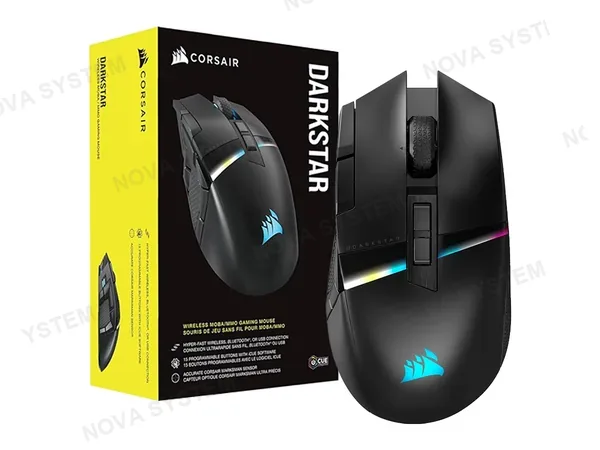 MOUSE GAMING CORSAIR DARKSTAR ( CH-931A011-NA ) INALAMBRICO | DPI 26000 | RGB
