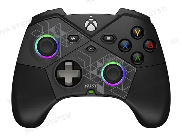 MANDO GAMEPAD MSI INALAMBRICO (FORCE-PRO-WIRELESS) BLUETOOTH, 2.4GHZ, CABLE TIPO C 3MT, NEGRO