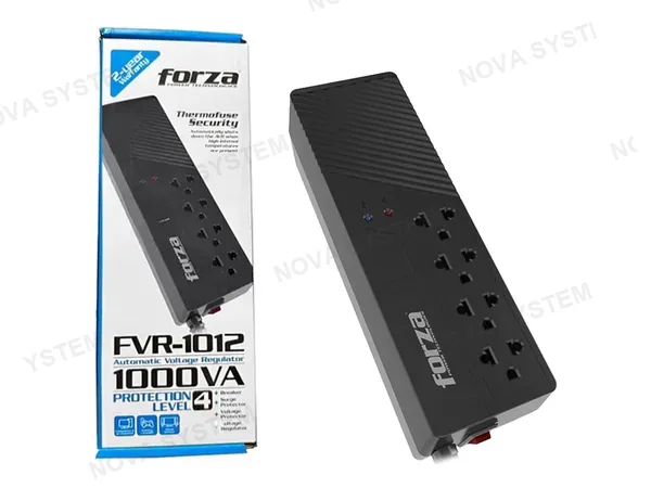 ESTABILIZADOR FORZA 1000VA 4 TOMAS (FVR-1012)
