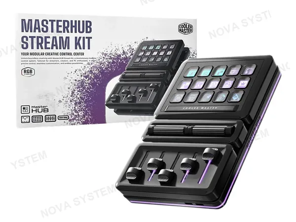 STREAM KIT MASTER HUB COOLER MASTER MHSK13AA00 (4719512147665)