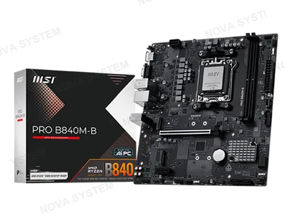 PLACA MADRE MSI B840M-B PRO (PRO B840M-B) AM5 2 SLOT DE RAM DDR5