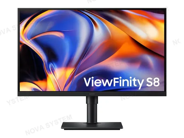 MONITOR SAMSUNG 27 PULGADAS VIEWFINITY S8 S80HF (LS27H800EFAXZA) FRECUENCIA 60HZ, 5K 5120 X 2880, 5MS, 1 HDMI, 1 DISPLAYPORT, 1 USB-C, 3 USB