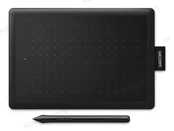 WACOM ONE PEN TABLET SMALL PARA DIBUJO DIGITAL BT, LAPIZ CON DISEÑO ERGONÓMICO,COLOR NEGRO (CTC4110WLW0A)