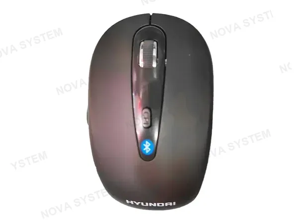MOUSE HYUNDAI BLUETOOTH DARK GRAY (HY4984AC) HASTA 1000 DPI, 5 BOTONES, NEGRO