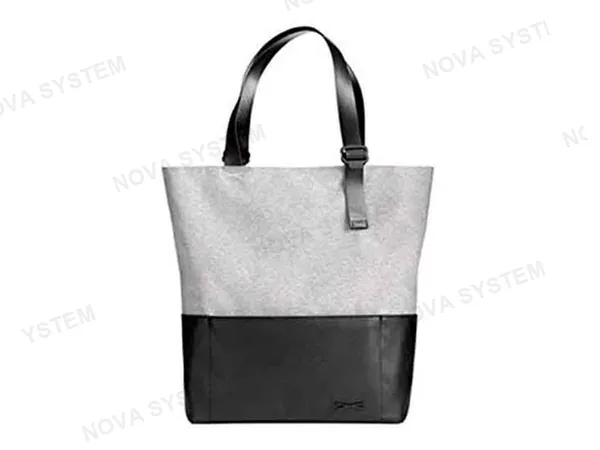 BOLSO PARA LAPTOPS O ACESORIOS DELL GRIS CON NEGRO (OLO00104)
