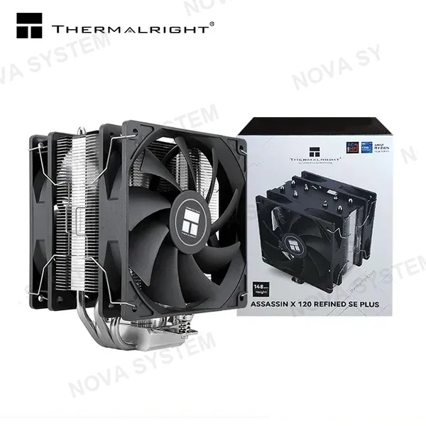 THERMALRIGHT ASSASSIN X 120 REFINED SE PLUS BLACK COOLER CPU REFRIGERACION AIRE COMPATIBLE AMD/INTEL