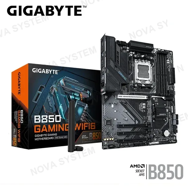 PLACA GIGABYTE B850 GAMING WIFI6 ATX DDR5 AMD AM5 (PN:90MB85GW-00-G10) COMPUTERSHOP
