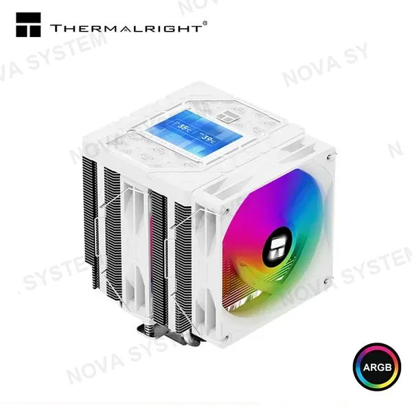 THERMALRIGHT PEERLESS ASSASSIN 120 VISION WHITE ARGB COOLER CPU REFRIGERACION AIRE COMPATIBLE AMD/INTEL COMPUTERSHOP