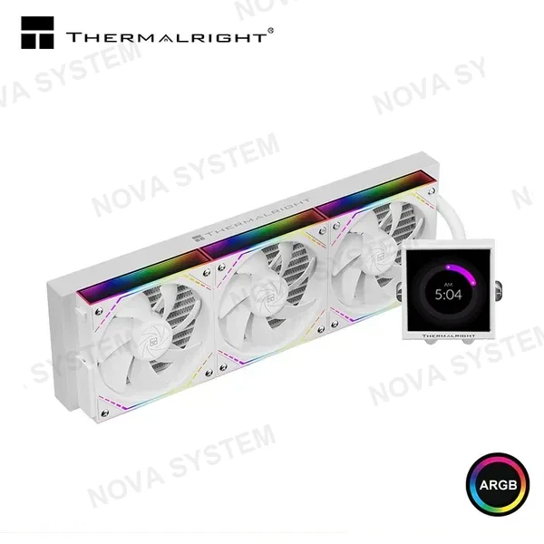 THERMALRIGHT PEERLESS VISION 360 ARGB WHITE COOLER CPU REFRIGERACION LIQUIDA COMPATIBLE AMD/INTEL COMPUTERSHOP