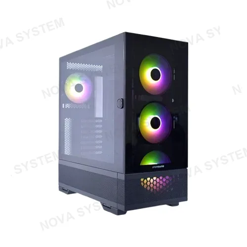 CASE ATX GAMER IFORGAME X5 VIDRIO 4FAN RGB