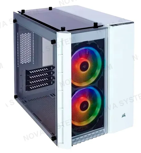 CASE GAMER, CORSAIR, CRYSTAL 280X RGB WHITE