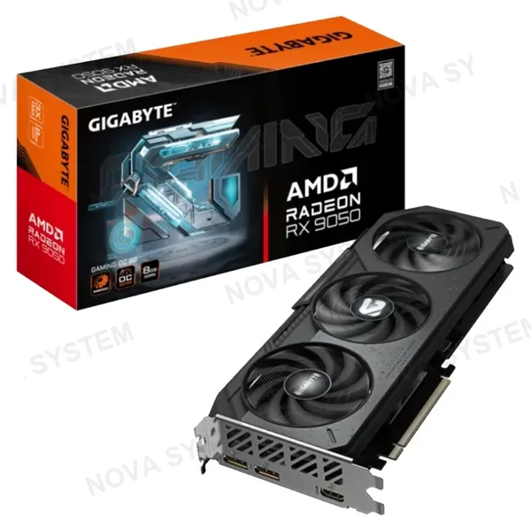 TARJETA DE VIDEO GIGABYTE GAMING OC RX 9050 8GB GDDR6