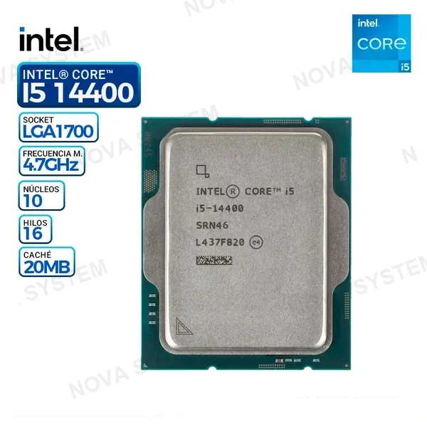 PROCESADOR INTEL CORE I5-14400 LGA 1700
