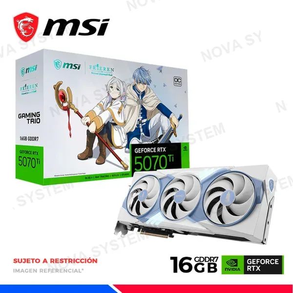 VGA MSI GEFORCE RTX 5070 Ti 16GB FRIEREN EDITION OC GDDR7