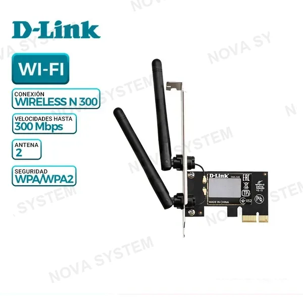 TARJETA DE RED D-LINK DWA-548, WIRELESS, PCIe N300
