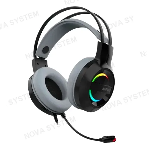 AUDIFONO GAMER, ANTRYX, IRIS K GRAY 7.1 VIRTUAL USB